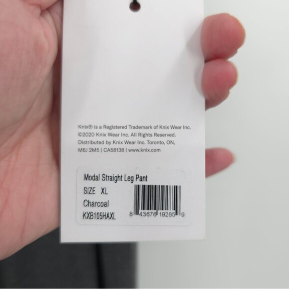 Knix Straight Leg Pants Soft Stretchy Pull-on Comfy Lightweight Spandex NWT - Picture 7 of 15